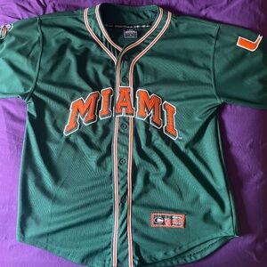 Vintage Colosseum Athletics Miami Hurricanes Jersey